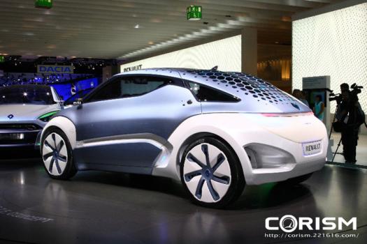 【'09フランクフルトショー】ルノー「ZOE(ゾエ) Z.E. Concept」[コンセプトカー]