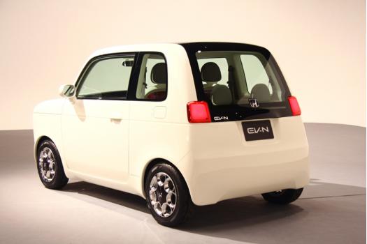 ホンダ EV-N リヤビュー