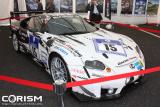 「MOTORSPORT JAPAN 2009 Festival in Odaiba」[トヨタ・レクサスブースの模様。写真は「LF-A ニュル24h耐久レース仕様車」]