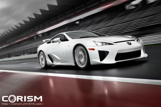 レクサス LFA[プロトタイプ]　サーキット走行シーン(イメージ)