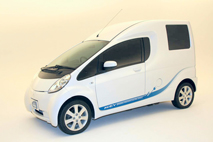 【東京モーターショー2009 速報】[三菱 ブース]i-MiEV_CARGO[プロトタイプ]