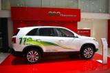広州モーターショー 現代自動車 ディーゼル ハイブリッドSUV エクステリア