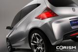 ホンダ インド市場向け 低価格 小型車 コンセプトカー「Honda New Small Concept(ホンダ ニュー スモール コンセプト)」　リア周り
