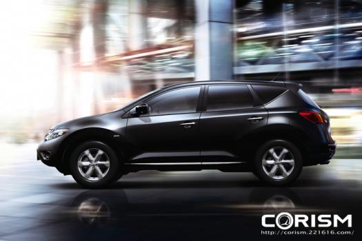 日産 新型 ムラーノ 250XL　サイドビュー