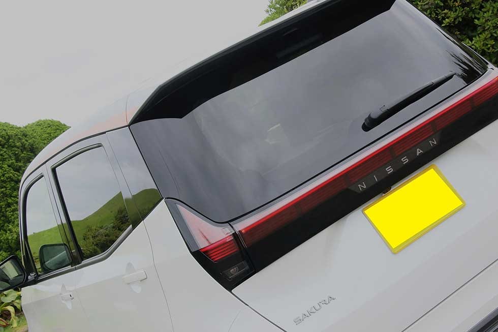 サクラのリヤエンド