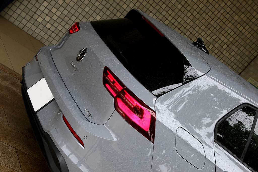 golf 8のリヤエンド