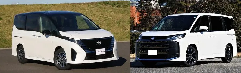 セレナとノアの違いを徹底比較!買うならどっちがいい?