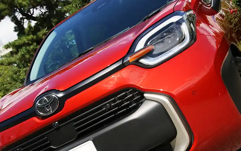 3代目シエンタ（10系）のフロントフェイスの画像