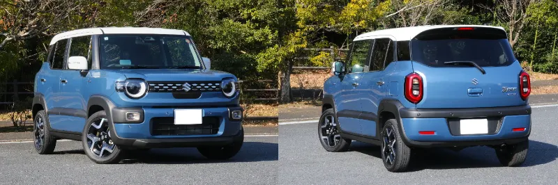 コンパクトSUVのおすすめ例：クロスビーの車両画像