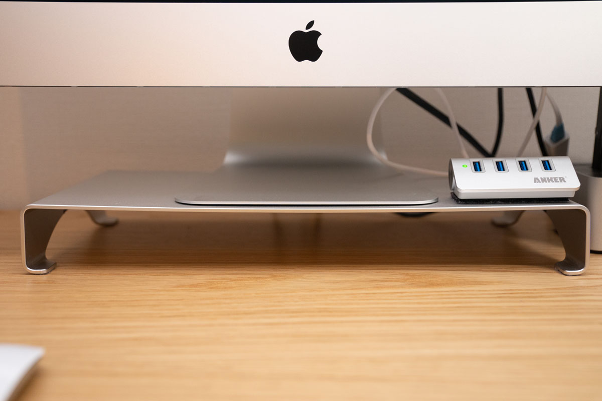 【パソコンラック】27インチのiMacのデスクにモニター台を置いてみた - スカイフィッシュのドローンブログ | カメラ・ガジェット・ドローン