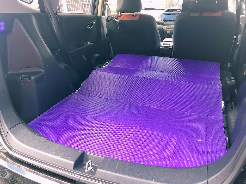 ホンダのフィットで車中泊をしてみた ひっそりと日々を綴る