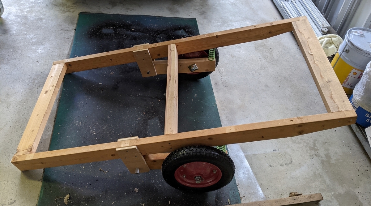 リヤカーを作ろう - がらくたはたから