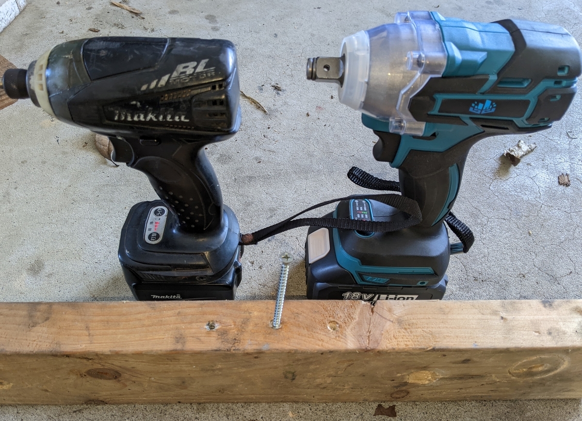 インパクトレンチ（未使用）中国製 Temu] A Makita knockoff? I tested out a Chinese impact wrench I