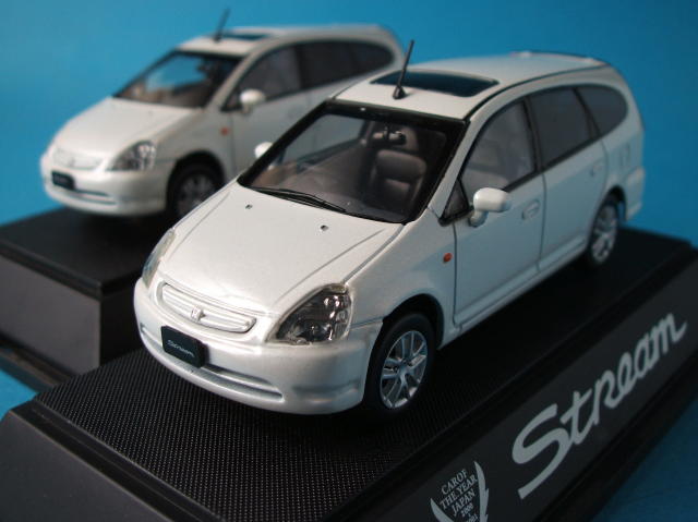 43162～43164他 ホンダ ストリーム - エブロ ミニカーバリエーション情報！