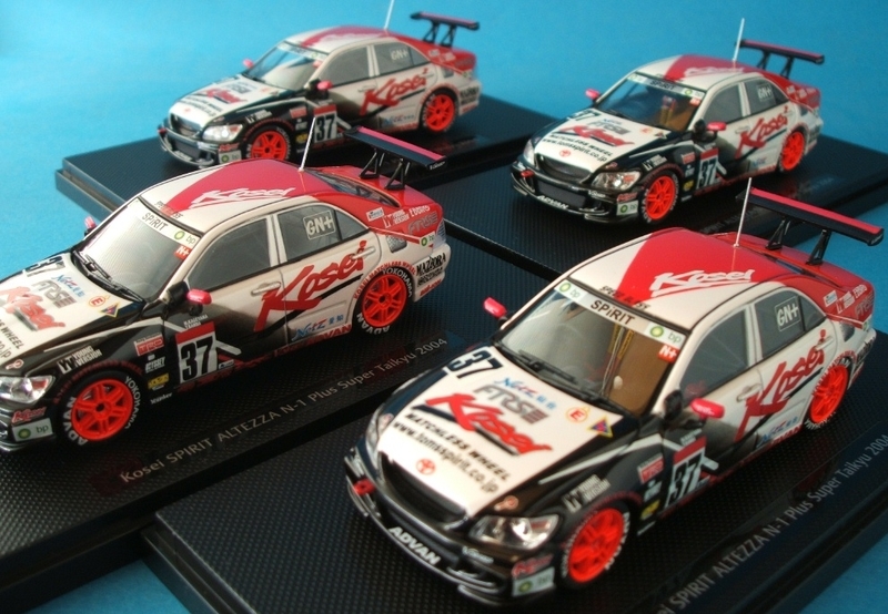 43621 S耐04 KOSIアルテッツァ #37 - エブロ ミニカー