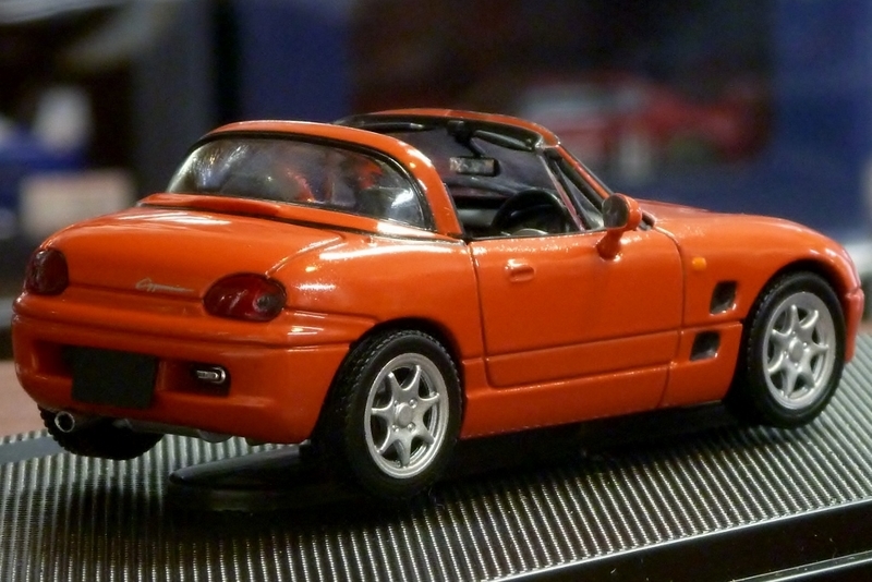 試作品 43782 スズキ カプチーノ 1991 （レッド） - エブロ ミニカー