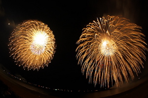 Canon EOS 5D MarkII & SIGMA 15mm F2.8 EX DG DIAGONAL FISHEYE サンセットページェント(2010.08.21)