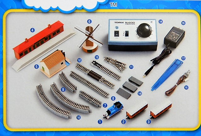 TOMIX Nゲージ きかんしゃトーマスDXセット - 小さな世界