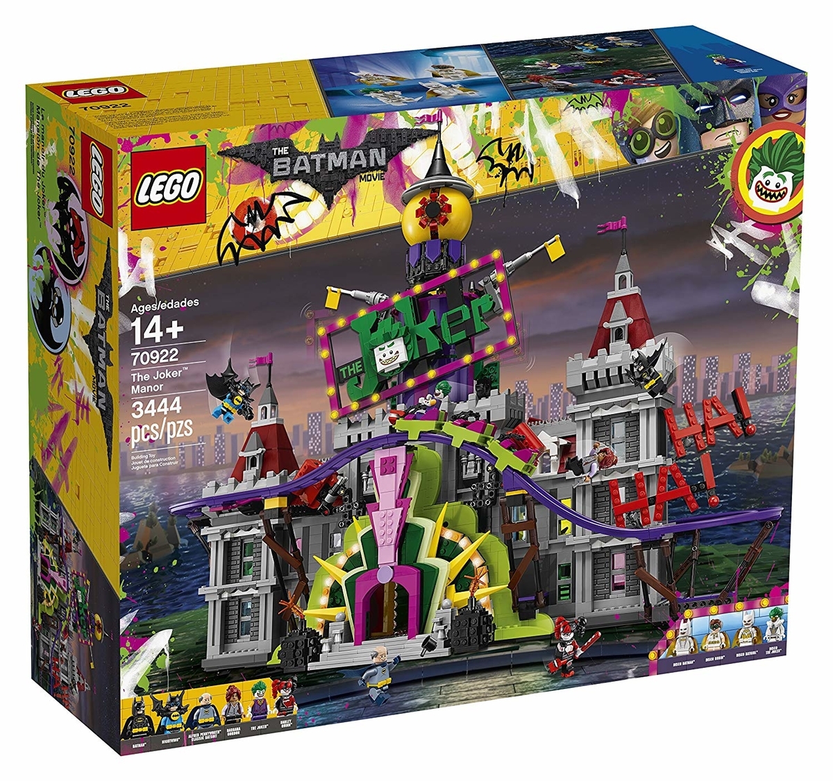 LEGO 70922 ジョーカーのマナーハウス ①～⑦ バットマン・ ザ