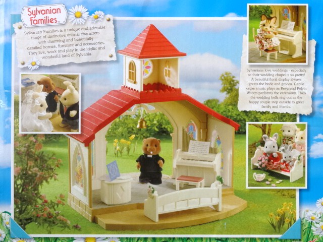 シルバニアファミリー森のウェディングチャペル赤屋根