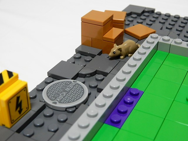 Lego デイリー ビューグル 小さな世界