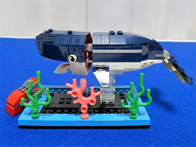 らっきょ LEGO 31088 深海生物 クジラ 3in1 クリエイター - 小さな世界