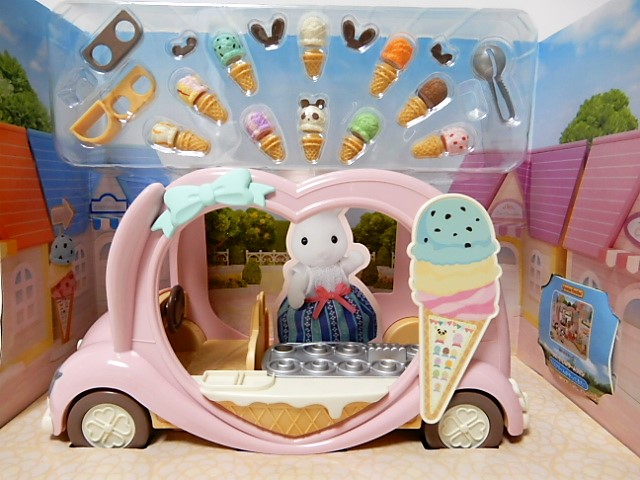 シルバニアファミリー アイスクリームショップ お店屋さん アイス