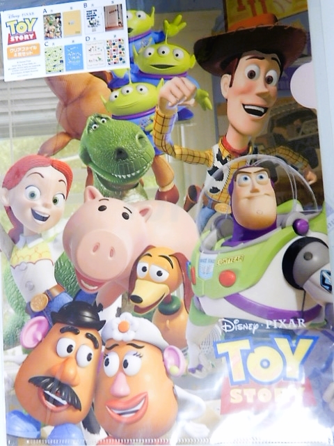 ディズニーストア他】トイストーリー クリアファイルいろいろ - 小さな世界