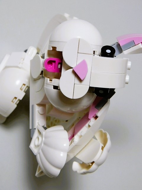 うさこ LEGO】31133 白ウサギ - 小さな世界