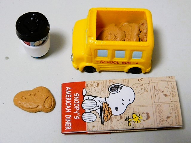 スヌーピー アメリカンダイナー　リーメント 6種 SNOOPY AMERICAN Sweets Shop | 玩具卸売 カワダオンライン