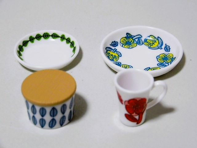 リーメント】あこがれ食器コレクション 全8種 - 小さな世界