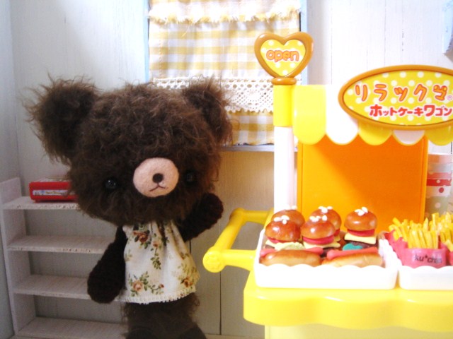 こなぷん リラックマ こなぷん リラックマのホットケーキワゴン 新品 