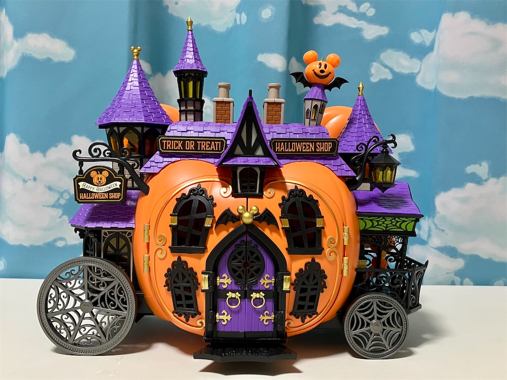 アシェット ディズニードールハウス 260号 ハロウィーンワゴン