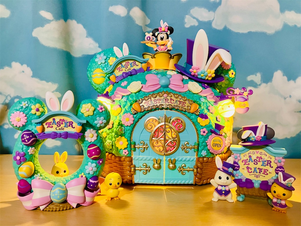 アシェット ディズニードールハウス （イースター） 261-300（キット付き） アシェット ディズニードールハウス （イースター） 261-300（キット