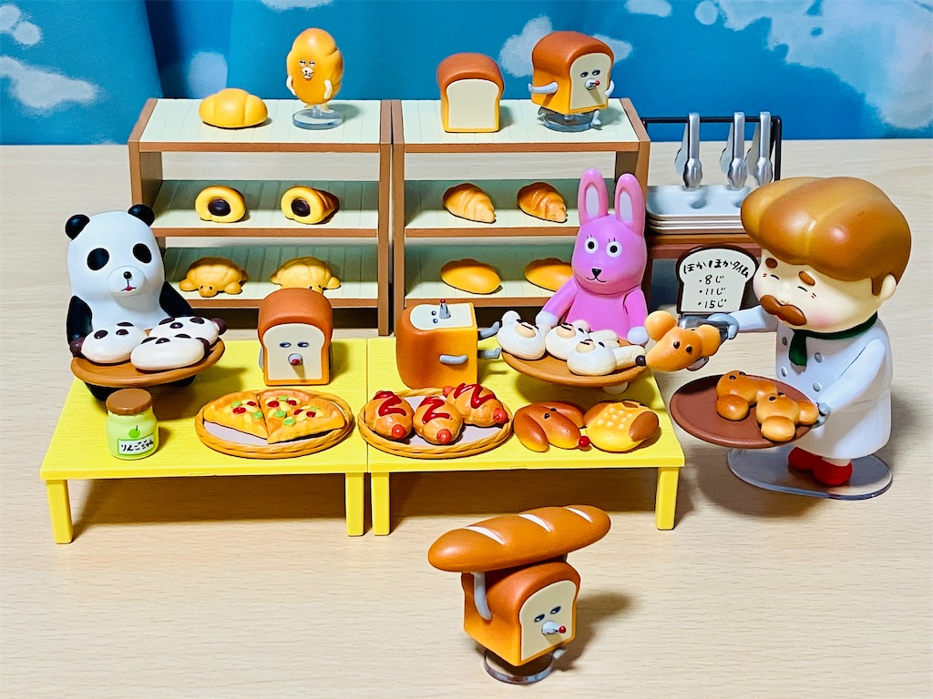 リーメント パンどろぼうとおじさんのこだわりパン屋さん 全6種