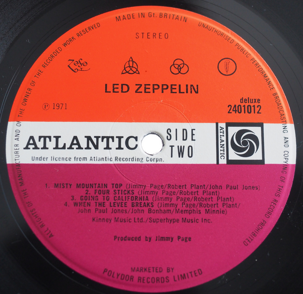 バンドスコア LED ZEPPELIN Ⅲ・IV 計２点セット ギタースコア Led Zeppelin 『Mothership』 (ギタ-スコア