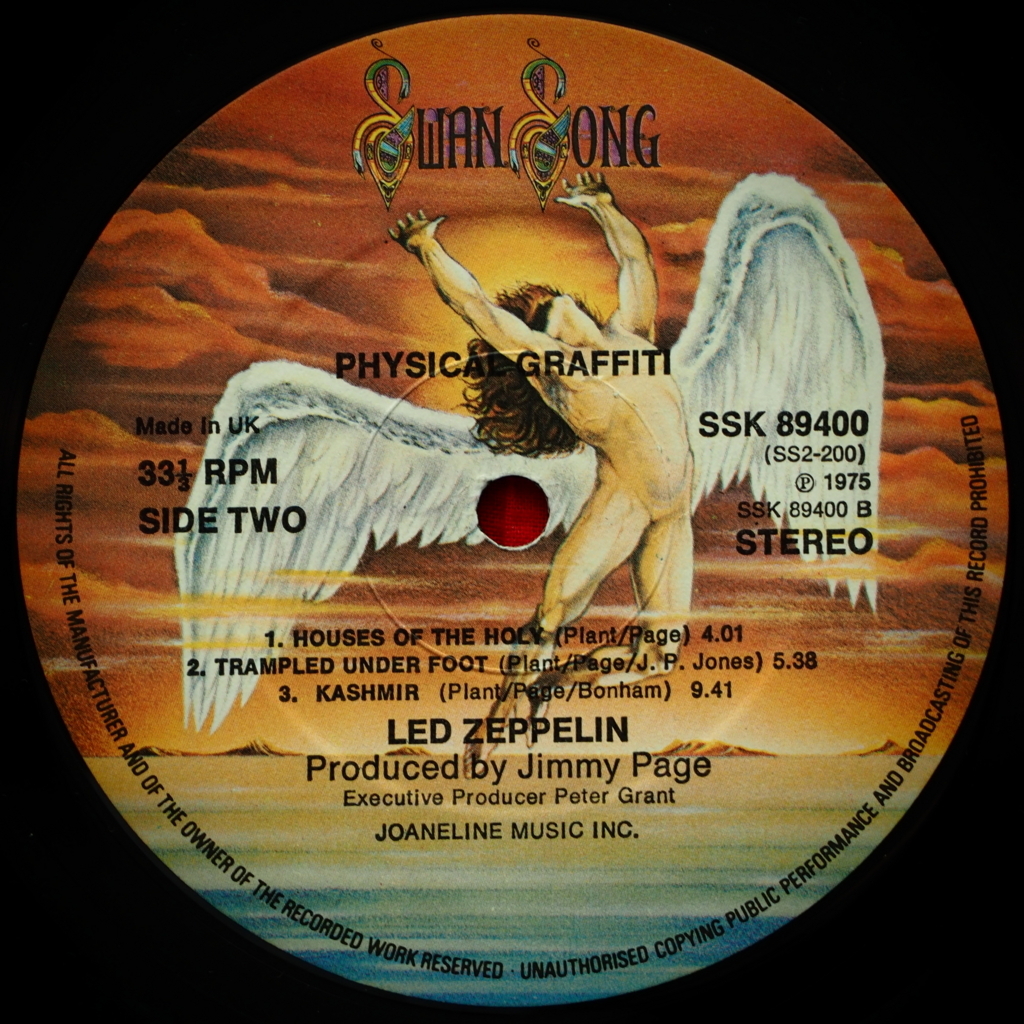 Physical Graffiti UKオリジナル盤 - LED ZEPPELIN - CELEBRATION DAYS