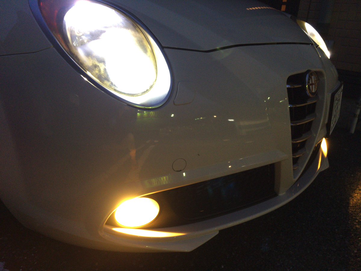 Mito QV フォグランプ交換 - Surface