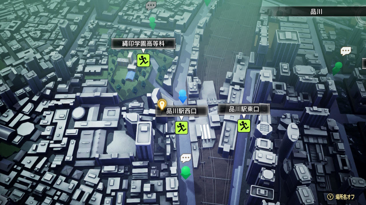 高輪口と港南口