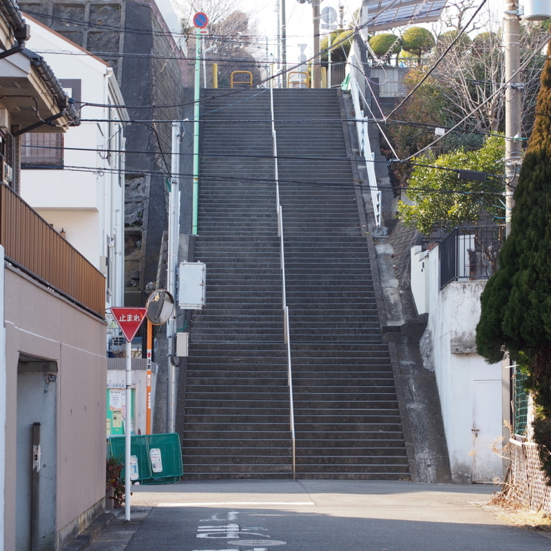 本牧満坂の階段