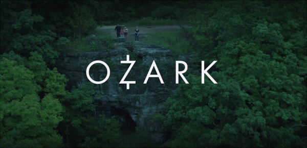 Netflixドラマオザークへようこそのロゴ