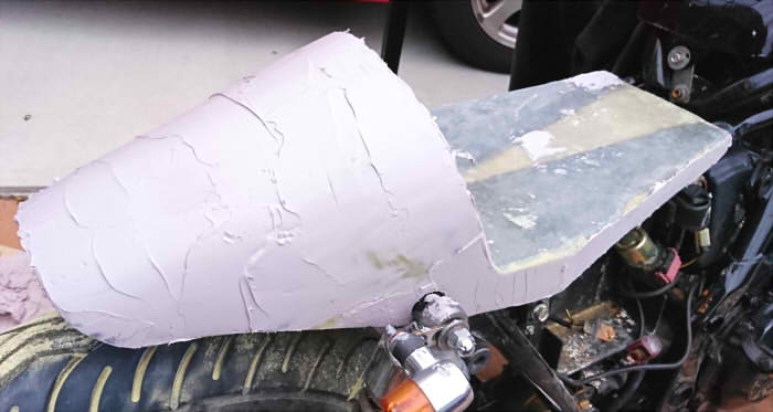 【FRPシートカウル】自作する方法『エリミネーター250SE』