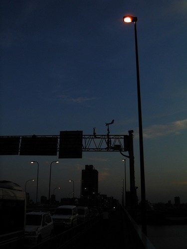 夕暮れ