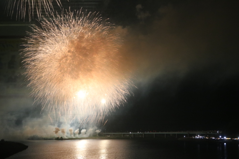 日記 筑後川花火大会 18 綺麗でした てつとおのブログ