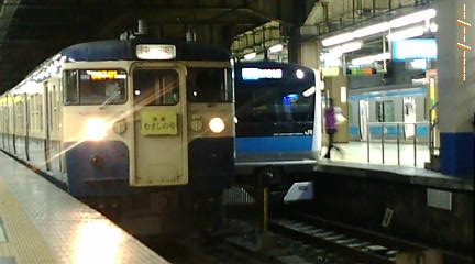 むさしの号はかつて115系で運転されていて、快速だったというお話 - て
