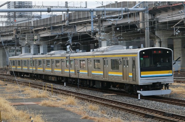 205系1100番台 鶴見線 T19編成 大宮総合車両センター 出場！ - てつと