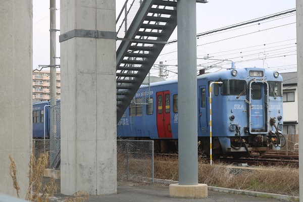 トプナンだけ綺麗】川尻電留線疎開中のキハ66・67【引退から1年半以上