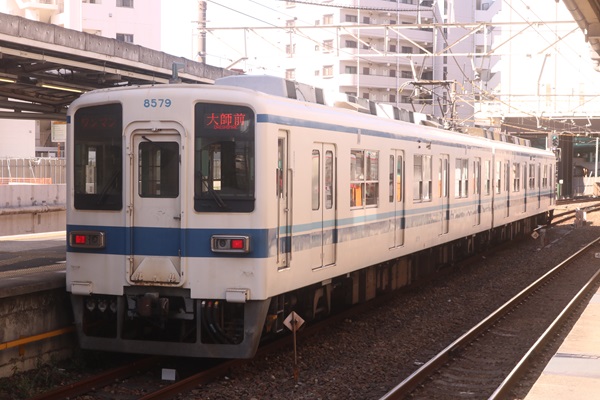 東武8000系伊勢崎線(英字無し)(1本物) 東武鉄道8000系 [AGUI NET]