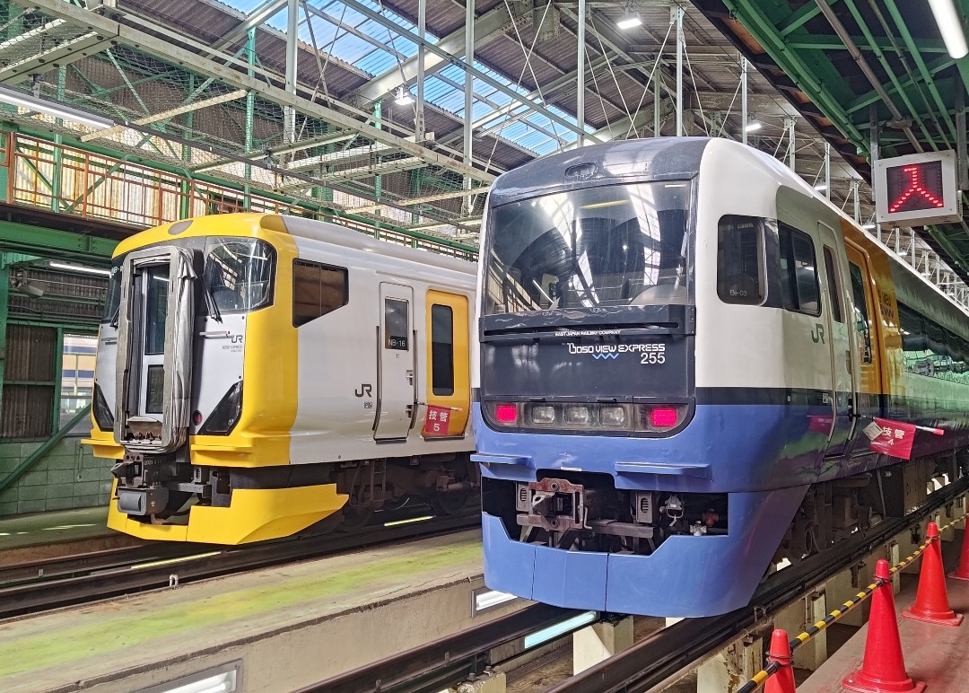 255系展示！幕張車両センター一般公開 マリフェス2025 展示内容紹介