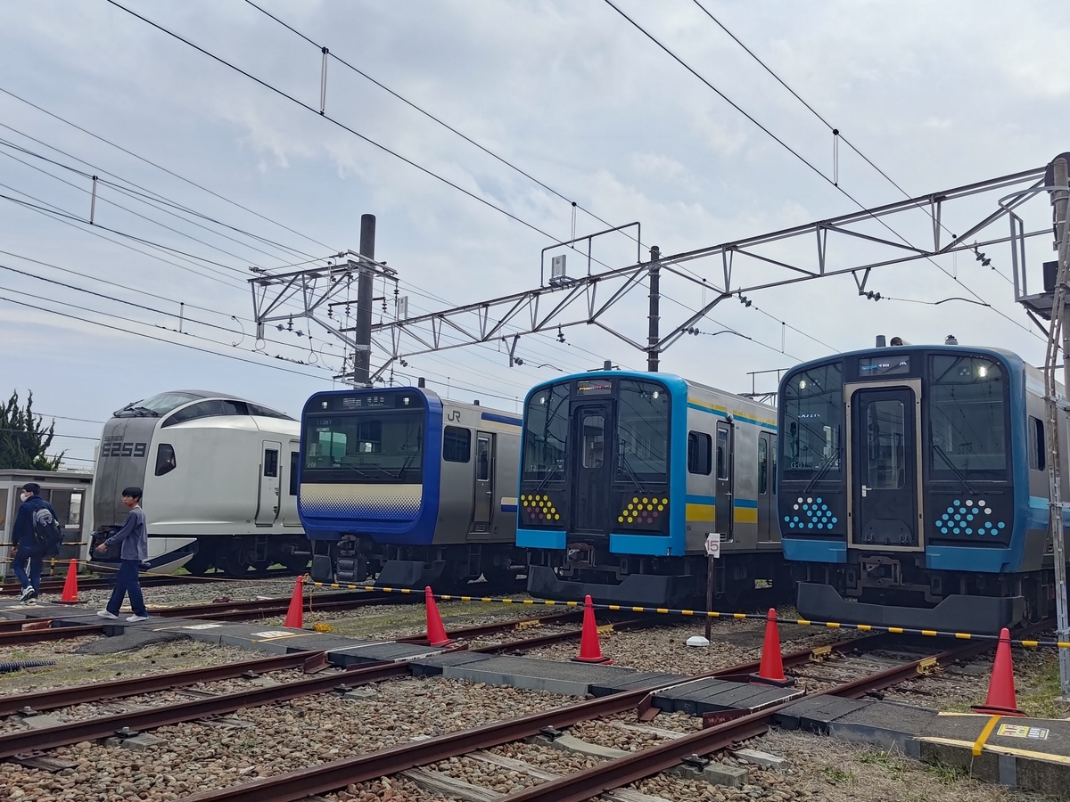 E233系3並びを含めた7並び！鎌倉車両センターイベント「神奈川・横浜